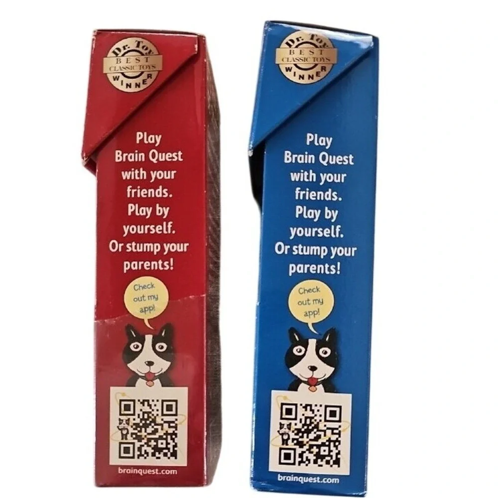 Brain Quest Presidents & America 2 Deck Set Revised 3rd Edition Ages 9+ Trivia